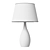 Modern Concrete Table Lamp Beton 3D model small image 2