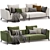  Modern Comfort: OLIVIER Sofa 3D model small image 1