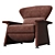 Reclining Comfort Ewelina Armchair 3D model small image 6