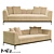 Designer Comfort Sofa JOY 3D model small image 1