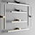 Contemporary Metal Wall Lamps 3D model small image 1
