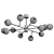 Elegant Dallas Chandelier Model 3D model small image 2