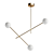 Sharm 3 Brass Pendant Lights 3D model small image 3