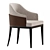 Sleek Wolfe Dining Chair Exceptional 3D model small image 3