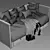 Ikea Hemnes Day Bed 3D model small image 3