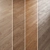 Oak Parquet Flooring Collection 3D model small image 3