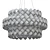 Modern Metal Ring Pendant Light 3D model small image 2