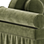 Stylish Badinage 04 Sofa. 3D model small image 2