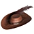 Highly Detailed Pirate Hat 3D Model 3D model small image 2