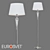 Olenna Bogates Floor Lamp White 3D model small image 1