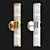 Elegant Allen Double Light Sconce 3D model small image 2