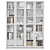 IKEA BILLY/OXBERG Bookcase Set 3D model small image 5