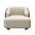 Luxury Rubelli Velour Armchair 3D 3D model small image 2