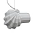  Artful Murano Glass Pendant Lamp 3D model small image 2
