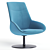 Modern Fabric Armchair Noom 20 3D model small image 1