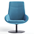 Modern Fabric Armchair Noom 20 3D model small image 2