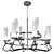 Elegant Lightstar Flume Pendant Chandelier 3D model small image 3