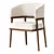 Modern Model Mark Dining Chair 3D model small image 1