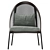 Contemporary Loie Lounge Chair 3D model small image 5