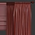 Mesh Remeshed Curtain Design 3D model small image 5