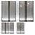 Lualdi L7 Sliding Door Set 3D model small image 1