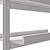 Boffi Brompton Display Shelf 3D model small image 5