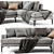 Andes Terminal Chaise Sofa 3D Model 3D model small image 2