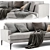 Andes Terminal Chaise Sofa 3D Model 3D model small image 3