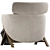 Sleek Cordial StudioF Armchair 3D model small image 4