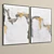 Plaster Dual Photo Frames 253 3D model small image 5