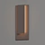 Modern Aluminum LED Wall Sconce 3D model small image 2