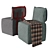 Elegant Gem Armchair for Interiors 3D model small image 1