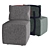 Elegant Gem Armchair for Interiors 3D model small image 2