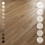 Oak Parquet Flooring Collection 3D model small image 1