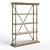 Castello 3-Shelf Storage Rack 3D model small image 1