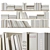 Set of Books in Various Formats 3D model small image 1