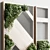 Wooden Frame Vertical Garden Box 3D model small image 4