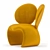 Arad Mouse Fabric Armchair 3D model small image 3