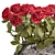 Rose Arrangement Set with Vase 3D model small image 3