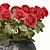 Rose Arrangement Set with Vase 3D model small image 5