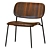 Modern Soft Edge Lounge Chair 3D model small image 2