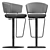 Bonaldo Bahia Too Bar Chair 3D model small image 3