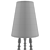 Sleek Visionnaire Dagonet Floor Lamp 3D model small image 5