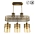 Eastern Palace Luxury Chandelier 3D model small image 1