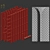 Colosseum-Inspired Acoustic Wall Panel 3D model small image 7