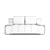 Convertible Sofa Bed Print 3D model small image 4