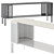 Modern Solanas Sideboard in 3 Colors 3D model small image 2