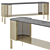Modern Solanas Sideboard in 3 Colors 3D model small image 4