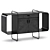 Modern Design Sideboard in Hi-Res 3D 3D model small image 4