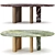 Natural Design Table Set, Customizable 3D model small image 7